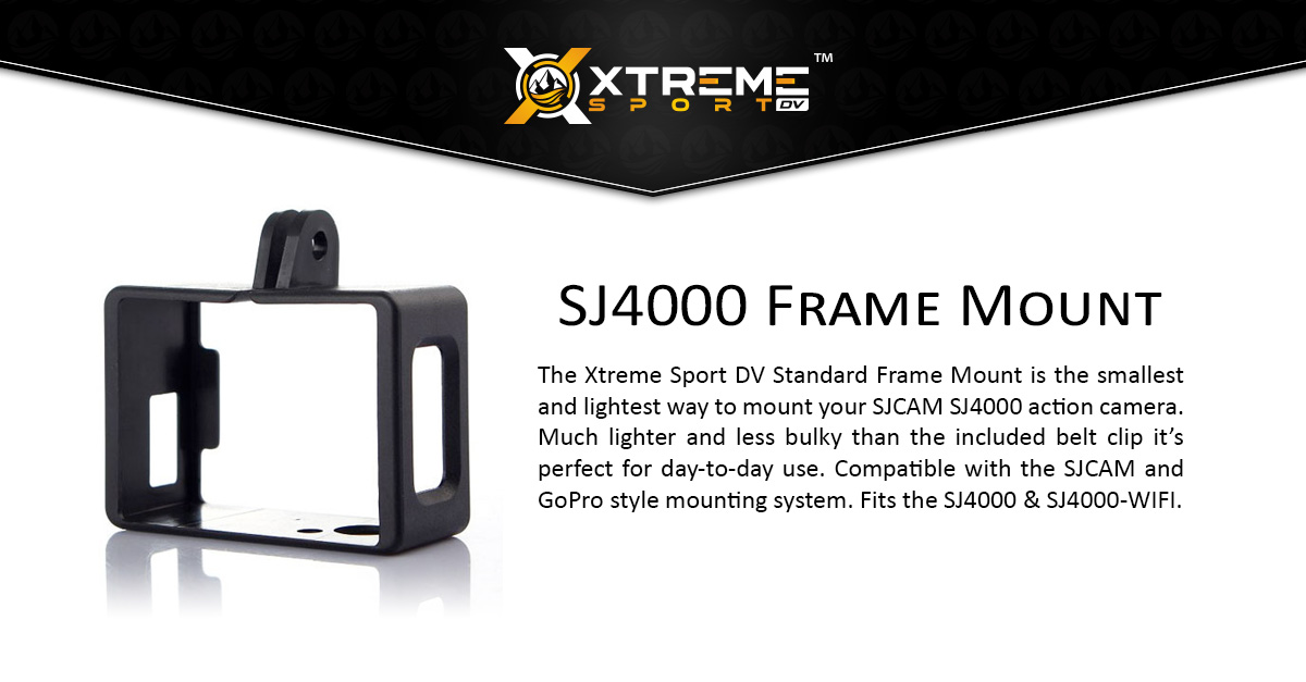 Standard Frame Mount for SJ4000 • Xtreme Sport DV Canada