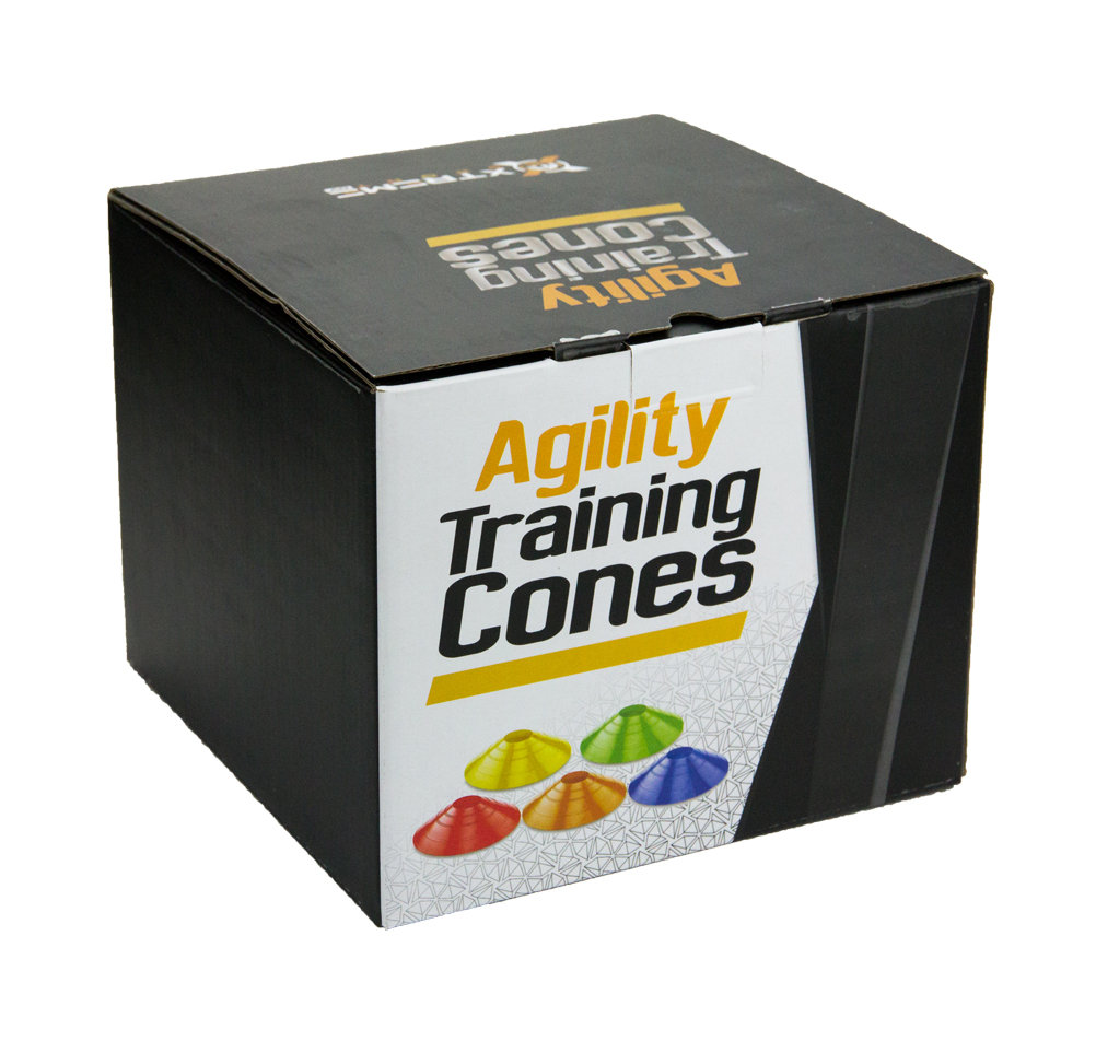 thumbnail image 2 of TIANOR 10-Pack Orange Sports Cones - Agility Training Disc Cones For Soccer & Fitness 2 of 12